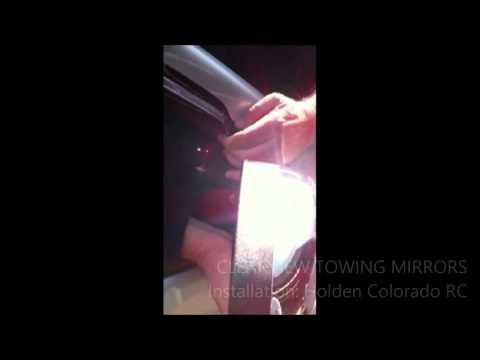 Holden Colorado 2012+ & TrailBlazer - Next Generation ClearView Towing Mirror_3