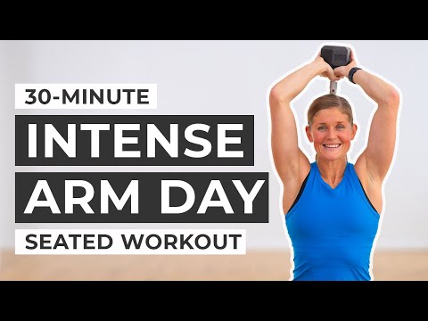 30-Minute Intense Arm Workout (Seated)