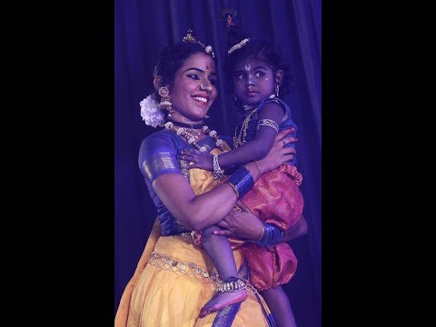 A clip from Sri Krishna Vaibhavam - Sridevi Nrithyalaya - Bharathanatyam Dance