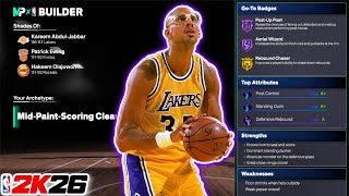 Best *LAKERS* KAREEM ABDUL-JABBAR Build in NBA 2K26