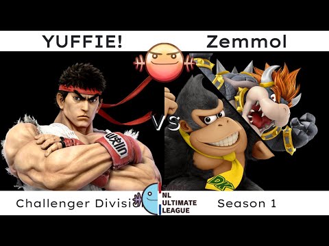 SNUL Season 1 Week 3 - YUFFIE! (Ryu) Vs. Zemmol (Donkey Kong, Bowser)