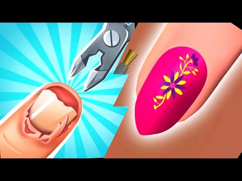 Nail Salon 3D Color, Style Decorate Teen Girls Makeover (Lion Studios) Android Gameplay