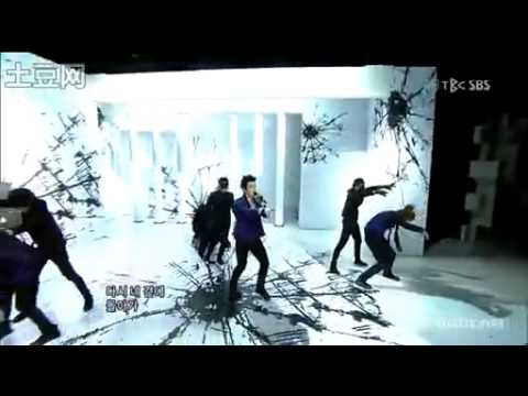 100321 TBC SBS 2AM - I Did Wrong Inkigayo Comeback 130310