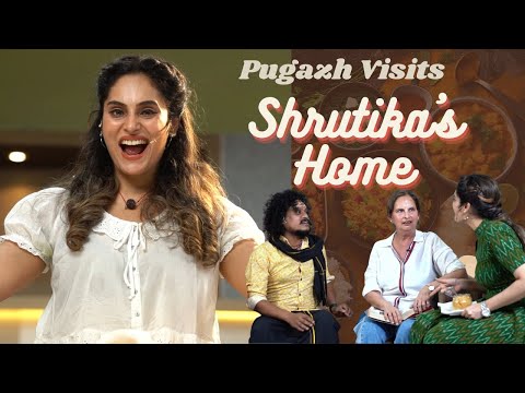 Tasting Togetherness: Pugazh and Pinky (Shrutika's Mom ) Join Shrutika's Kitchen Fun!