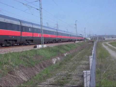 Le Frecce rosse in transito al POC! --500° Video!!--