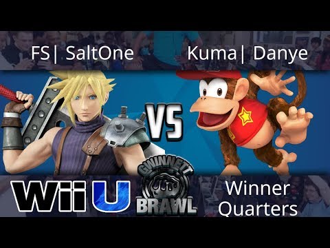 Gwinnett Brawl July 2018 - FS | SaltOne (Cloud) vs Kuma | Danye (Diddy) - Smash 4 Winners Quarters