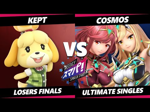 Sumapa 120 Losers Finals - kept (Isabelle) Vs. Cosmos (Pyra Mythra) Smash Ultimate - SSBU