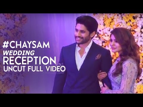 ChaySam Wedding Reception Uncut Full Video   Naga Chaitanya  Samantha Akkineni Wedding Reception 