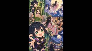 【10秒昔話】竹から生まれ月へ帰った姫「かぐや姫」を10秒で紹介！ #shorts