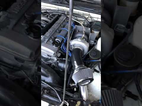 Ka24det Engine set up#240sx #nissan #ka24de #s13 #engine #sr20det