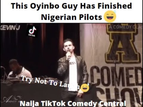This Oyinbo Guy Has Finished Nigerian Pilots | Try Not To Laugh 😆 | TikTok Funny Video