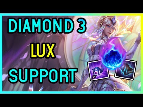 NUKE LUX SUPPORT DIAMOND 3 - League of Legends