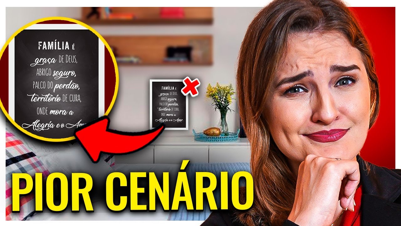 6 PIORES ERROS ao FAZER CENÁRIO PRA GRAVAR VÍDEOS no YOUTUBE!