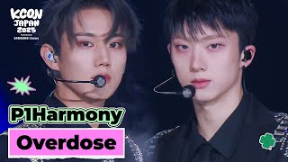 [KCON JAPAN 2025] P1Harmony - 중독 (Overdose) (원곡: EXO) | Mnet 250528 방송
