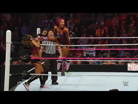 WWE RAW 10.05.15 - Team Bella vs. Team B.A.D
