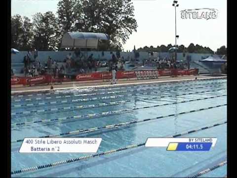Serie 2 dei 400 Stile Libero  Assoluti Maschi Master - 12 MEMORIAL ANDREA BETTIOL