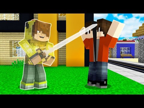 ISMETRG GÖRÜNMEZ KILIÇLA ARKADAŞINI KESTİ! 😱 - Minecraft