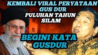 Download lagu GUS DUR'S TRACK RECORD REGARDING AYATULLOH ALI KHUMAINY DECADES AGO mp3
