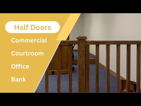 Using Waterson Self-Closing Door Hinges For Half Door Closer Installation