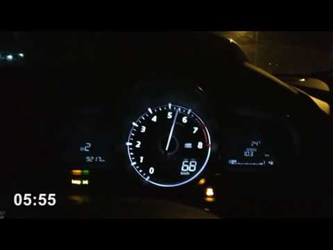 Mazda 2 Skyactiv G 1.5 0-100 accel after Remap