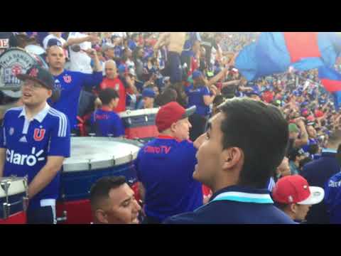 "U de chile tu eres mi vida / Los De Abajo vs Everton" Barra: Los de Abajo • Club: Universidad de Chile - La U