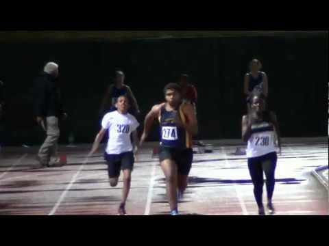 Izaiah did not false start in the 100m!