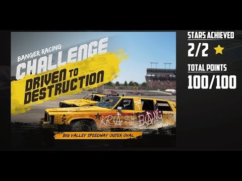 WRECKFEST Walkthrough Gameplay Part 38 - DRIVEN TO DESTRUCTION