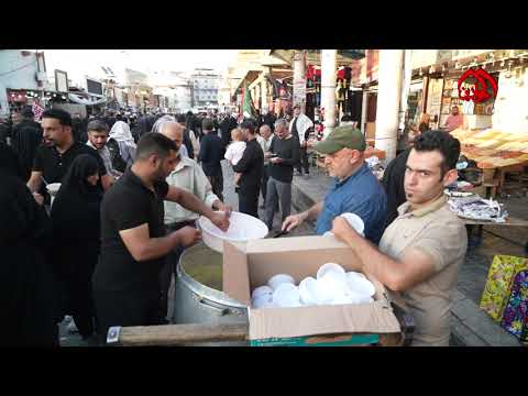 ⁣فرشوا ارواحهم على طريق زوار الإمام الحسين  ( ع )فأُلهموا وسام الشرف مواكب الكاظمية …ذاكرة الخدم