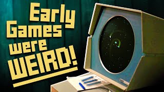 Early video games were WEIRD dude... // RETRO ALMANAC