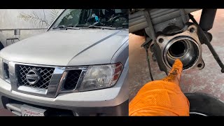 Nissan Frontier Rear Axle Seal Replacement