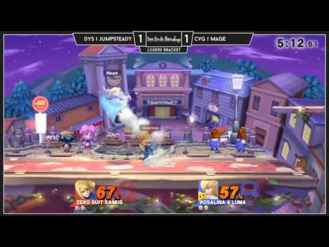 Critique - Jumpsteady (Zero Suit Samus) VS Mage (Rosa)