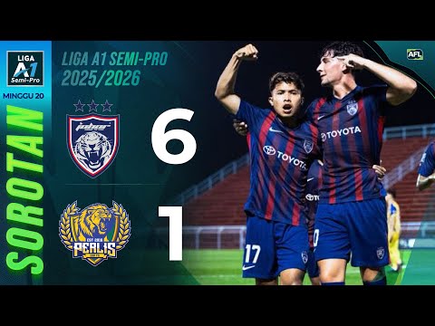 Sorotan Perlawanan JDT II vs Perlis GSA FC