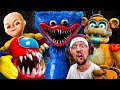 Escape Huggy Wuggy's Friends! Custom Poppy Playtime Game w/ FNAF, Among Us & Baby in Yellow