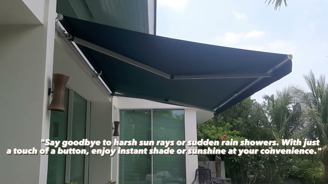 Decoshade Motorized Retractable Awning