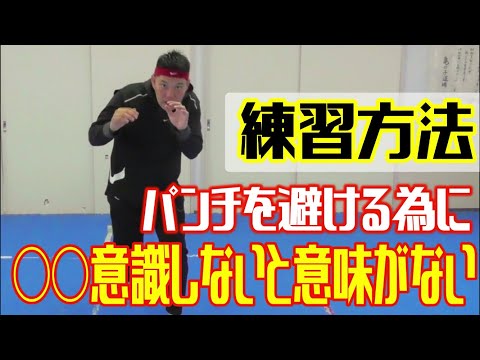 【その日に習得】パンチを避ける為の練習方法と大事な意識！《kickboxing training》