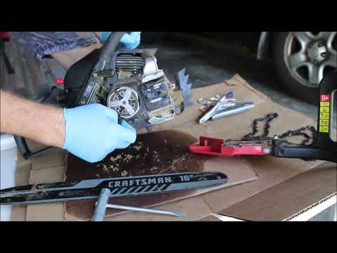 Craftsman 160 16-inch Chainsaw Oiler Fix