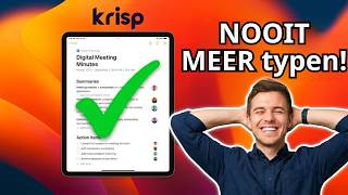 AI vergadernotities maken met Krisp AI (Zonder te typen) 🚀