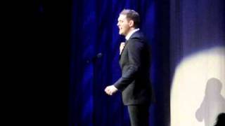 Michael Buble "Song For You" without mic - Honda Center