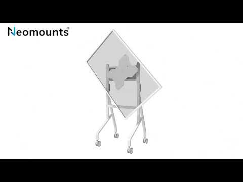 Neomounts MOVE Go Flip FL50-515WH1 rotierbarer Rollwagen video preview