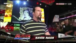 WWE Kevin Nash Return With nWo Theme On RAW
