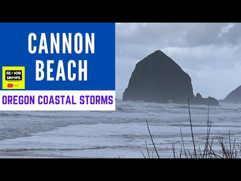 CANNON BEACH, OREGON STORMS