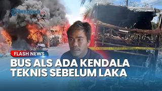 Kesaksian Kernet Bus ALS di Muratara, Sempat Ada Kendala Teknis sebelum Hantam Truk BBM