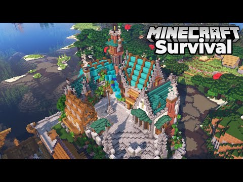 Minecraft 1.16 Survival Mansion Timelapse #shorts