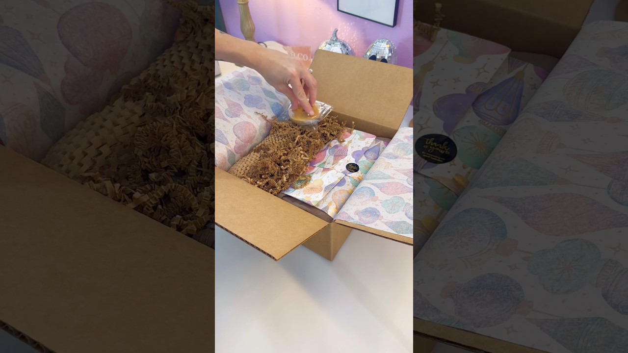ASMR Packing an Order for April!
