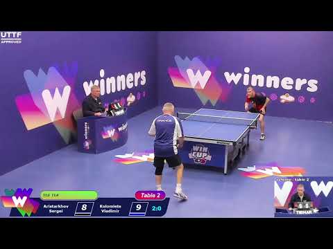 WINners CUP table 2  29.01 Aristarkhov Sergei - Kolomiets Vladimir   14:00