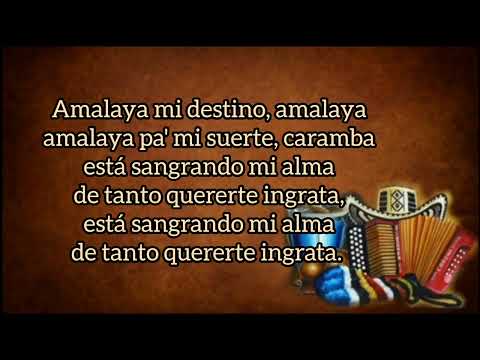 Amalaya (La Espina) - Jorge Oñate Y Julián Rojas (con Letra) By Eusebio