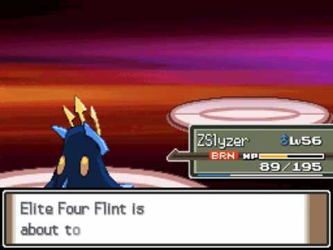 Pokémon Platinum - Elite Four Flint