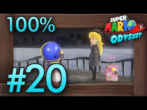 Super Mario Odyssey 100% Walkthrough Part 20 | Cap Kingdom #2 (All Moons & Coins) Switch Gameplay