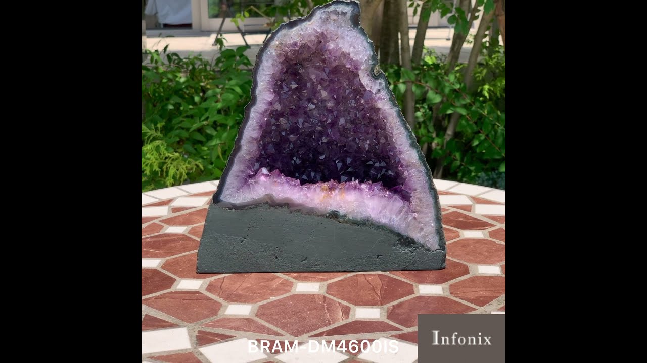 [高品質]ブラジル産アメジストドーム-slide-youtube