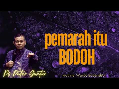 PEMARAH ITU BODOH  -  PETER GUNTUR